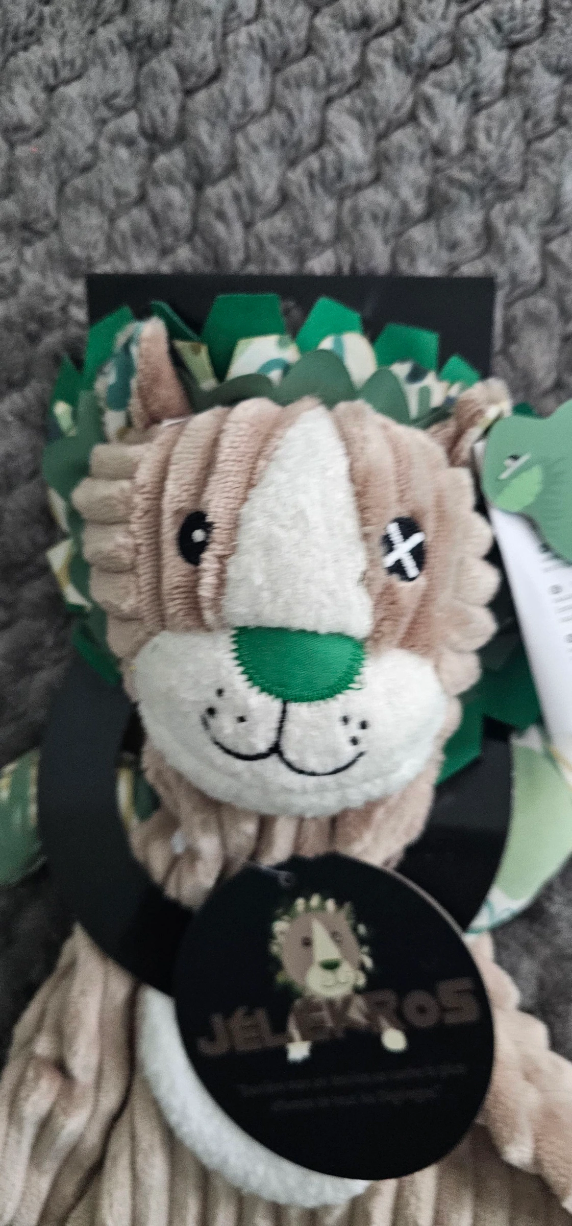 Doudou Lion "Jélékros" Les Déglingos - Neuf avec étiquettes – photo 2